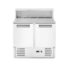 2-ukseline külmutuslaud koos pealisehitise ja graniidist töötasapinnaga, Arktic, 146L, 230V/145W, 700x900x(H)1070mm