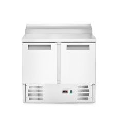 Stół chłodniczy 2-drzwiowy z nadstawą, Arktic, 146L, 230V/143W, 700x900x(H)990mm