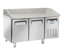 Stół chłodniczy do pizzy 2-drzwiowy, Arktic, 128L, 230V/210W, 1507x800x(H)1040mm