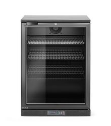 Lodówka barowa 1-drzwiowa, Arktic, 105L, czarny, 230V/120W, 600x530x(H)870mm