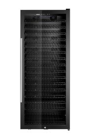 Wine cooler, 1-zone, 224 bottles, Arktic, Black, 690x700x(H)1834mm