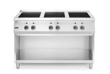 Kuchenka indukcyjna z 6 polami grzewczymi, HENDI, 400V/25500W, 1200x700x(H)890mm