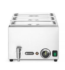 Wasserbad-Set mit Ablasshahn Ranger, HENDI, GN 1/1, 230V/1000W, 605x332x(H)242mm