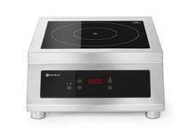 Kuchenka indukcyjna 5000 D, HENDI, Profi Line, 400V/5000W, 398x525x(H)175mm