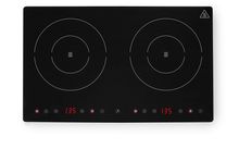 Kuchenka indukcyjna podwójna, HENDI, Kitchen Line, 230V/3500W, 608x405x(H)54mm