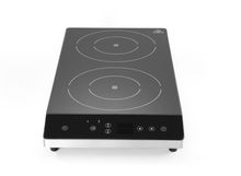 Double induction stove, HENDI, 230V/3500W, 300x580x(H)64mm