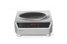 Wok indukcyjny 3500, HENDI, Profi Line, kuchenka, 230V/3500W, 340x450x(H)130mm