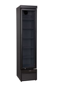 Chłodziarka ekspozycyjna SLIM, Arktic, 157L, czarny, 230V/190W, 420x535x(H)1880mm