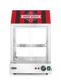 Podgrzewacz do hot-dogów, HENDI, srebrny, 230V/2000W, 508x445x(H)693mm