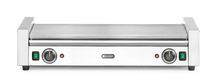 Sausage rolling grill XL - 2 zones, HENDI, 14 rollers, Silver, 220-240V/2000W, 732x590x(H)168mm, Rectangular