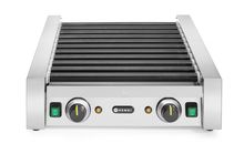 Sausage rolling grill – 2 zones, HENDI, 11 rollers, 230V/1180W, 530x525x(H)180mm