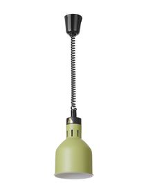 Rise and fall heat lamp cylindrical, HENDI, Green, 230V/250W