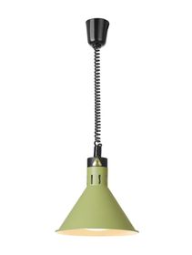 Rise and fall heat lamp conical, HENDI, Green, 230V/250W, ⌀275x(H)250mm