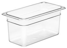Pojemnik Camwear GN 1/3 z poliwęglanu, Cambro, Camwear, GN 1/3, 5,3L, transparentny, 325x176x(H)150mm