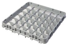 Korvide jätk full drop 500 x 500 mm, hall, nudel E1, Cambro, Helehall, 499x499x(H)51mm