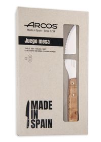 Steiginuga - 6 tk komplekt, FOREST seeria, Arcos, FOREST, Hele Puit, 6 tk., (L)220mm