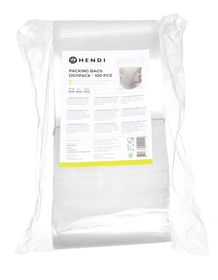 Zip-lock doypack bags - 100 pcs., HENDI, 0,5L, 100 pcs., 130x70x(H)225mm