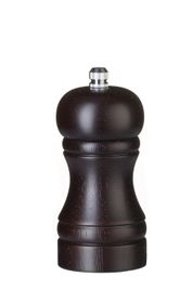 Drevený mlynček na soľ, HENDI, Tmavá dubová, ⌀50x(H)113mm