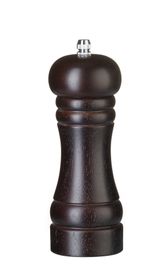 Drevený mlynček na soľ, HENDI, Tmavá dubová, ⌀57x(H)165mm
