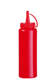Dávkovací láhev, HENDI, 0,7L, Červená, ⌀70x(H)245mm