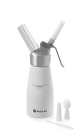 Syfon do bitej śmietany, HENDI, Kitchen Line, 0,25L, ⌀80x(H)200mm
