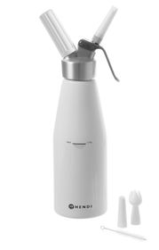 Syfon do bitej śmietany, HENDI, Kitchen Line, 0,95L, ⌀95x(H)320mm