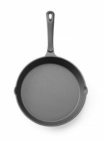 Sartén de hierro fundido, HENDI, Negro, ⌀250x(H)40mm