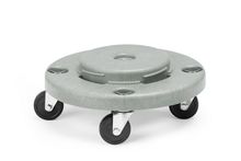 Wózek do kontenera okrągłego, AmerBox, do 691403, ⌀400x(H)165mm