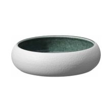 Miska Goro White Green, Fine Dine, zielony, 2 szt