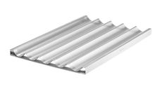 Baguette tray, HENDI, 5 slots, Silver, 600x400mm