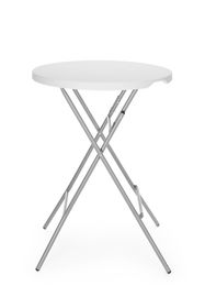 Bar table, AmerBox, max. load 80 kg., White, ⌀800x(H)1100mm