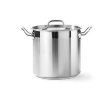 Garnek wysoki z pokrywką, HENDI, Profi Line, 5,9L, ⌀200x(H)190mm