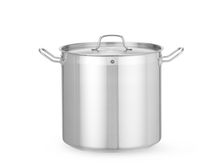 Garnek wysoki z pokrywką, HENDI, Profi Line, 24L, ⌀320x(H)300mm