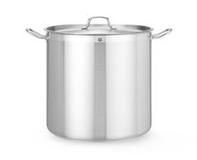 Garnek wysoki z pokrywką, HENDI, Profi Line, 50L, ⌀400x(H)400mm