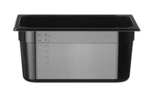 Nádoba GN 1/2, HENDI, Profi Line, GN 1/2, 9,5L, Čierna, 325x265x(H)150mm