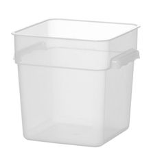 Nádoba na potraviny so stupnicou, HENDI, 7,6L, 235x235x(H)230mm