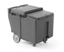 Ice container, insulated, AmerBox, 110L, 585x800x(H)745mm