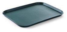 Taca z polipropylenu Fast Food duża, AmerBox, zielony, 350x450x(H)20mm