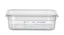 Recipiente Gastronorm 1/2, HENDI, GN 1/2, 6,5L, Transparente, 325x265x(H)100mm