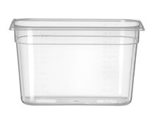 Pojemnik GN 1/3 z polipropylenu, HENDI, Profi Line, GN 1/3, 6,5L, transparentny, 325x176x(H)200mm