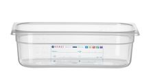 Cubeta Gastronorm 1/3, HENDI, GN 1/3, 4L, Transparente, 325x176x(H)100mm