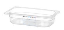 Container GN 1/4 HACCP, HENDI, GN 1/4, 1,8L, Transparent, 265x162x(H)65mm