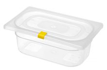 Lid clips for HACCP storage containers, HENDI, Yellow, 12 pcs