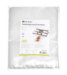 Embossed vacuum bags, 100 pcs, HENDI, 100 pcs., 250x350mm