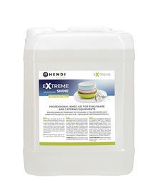 Extreme Shine professionaalne loputusvahend lauanõudele ja toitlustusseadmetele, HENDI, 10 l