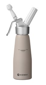 Syfon do bitej śmietany, HENDI, 0,5L, Taupe, ⌀80x(H)260mm
