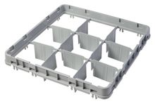Korvide jätk full drop 500 x 500 mm, hall, nudel E1, Cambro, Helehall, 499x499x(H)51mm