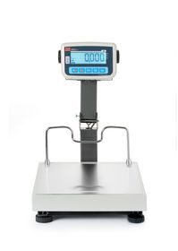 Waga platformowa LCD ze składanym wysięgnikiem i z legalizacją, seria EKO+, 60 kg, TEM, 350x400x(H)522mm