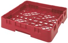 Univerzální koš Camrack 500x500 mm pro myčky nádobí, Cambro, červená, Červená, 500x500x(H)101mm