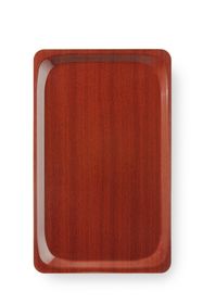 Capri serving tray., Cambro, mahogany, Brown, 325x530mm